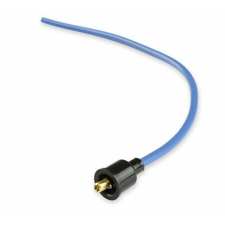 Accel Unassembled, Blue, 8 Millimeter Diameter, Silicone, Copper Spiral Core, 90 Degree Spark Plug Boots 4039B